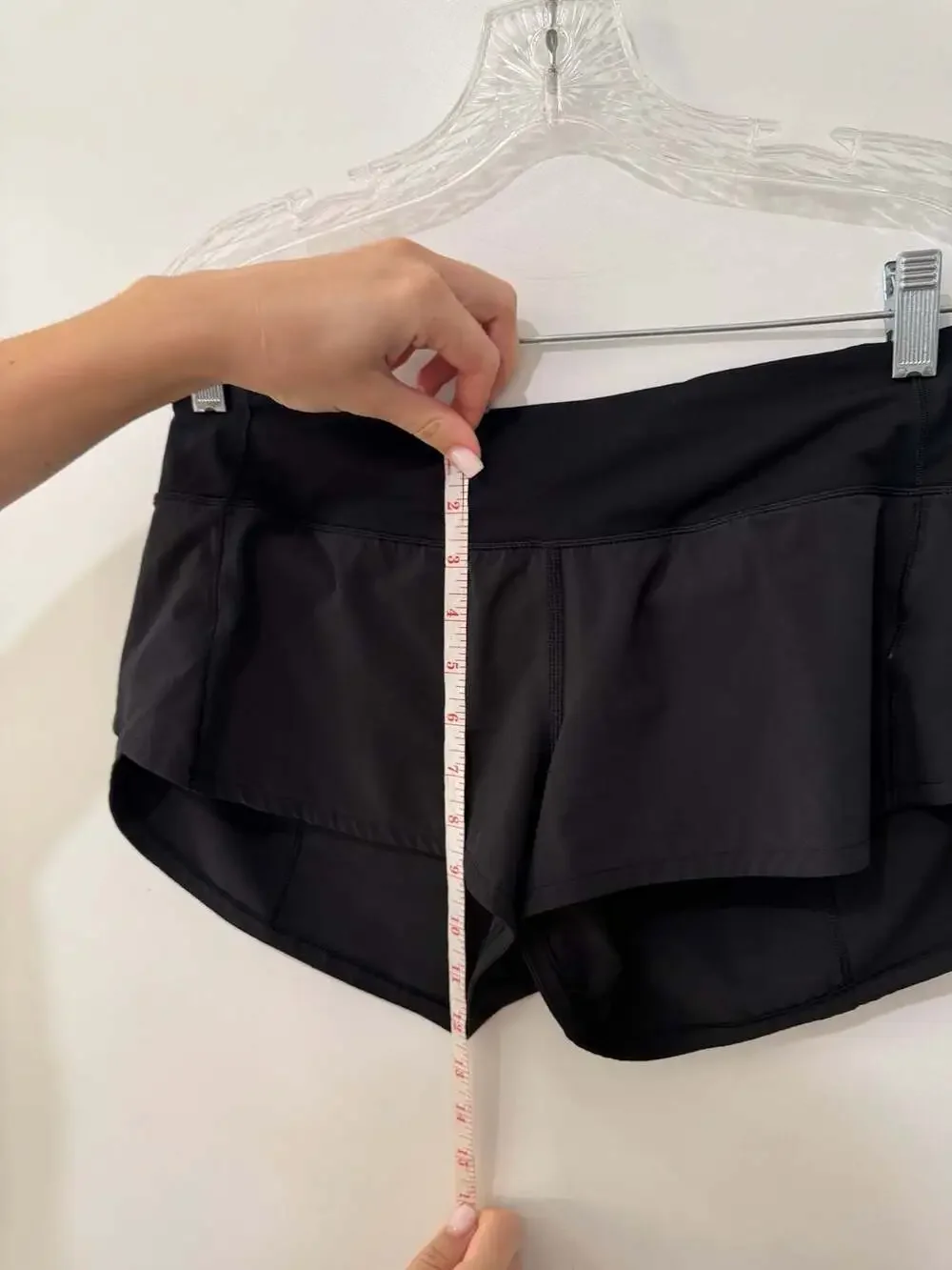 Lululemon Speed Up Athletic Running Shorts Black Size 6